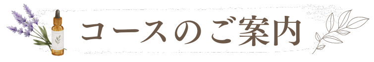 コースのご案内